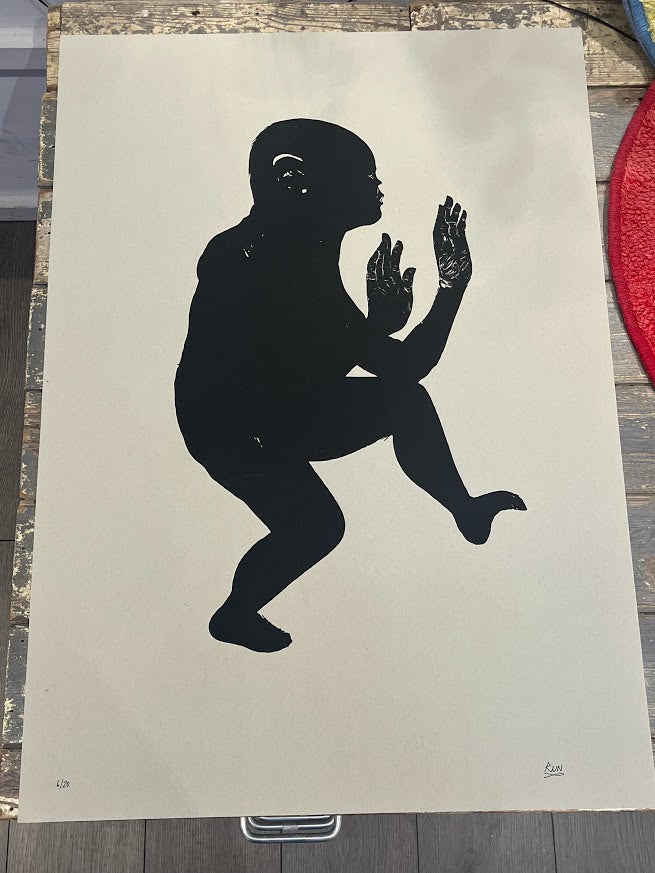 Run (Giacomo Bufarini) - Yu (Screenprint)