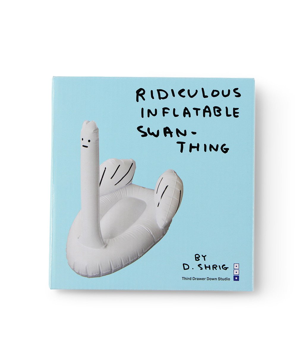 David Shrigley - Ridiculous Inflatable Swan Thing