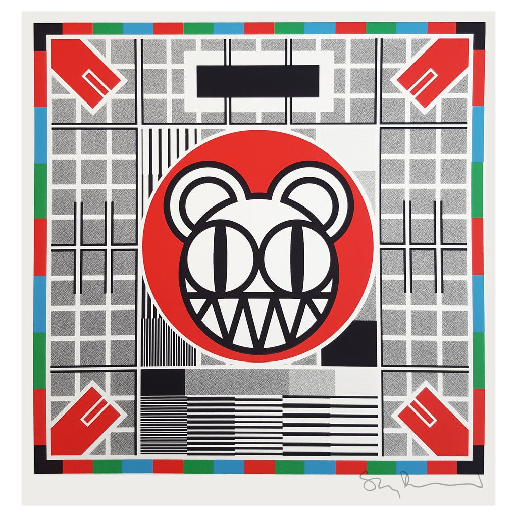 Stanley Donwood - Adjust Your Set (Radiohead)