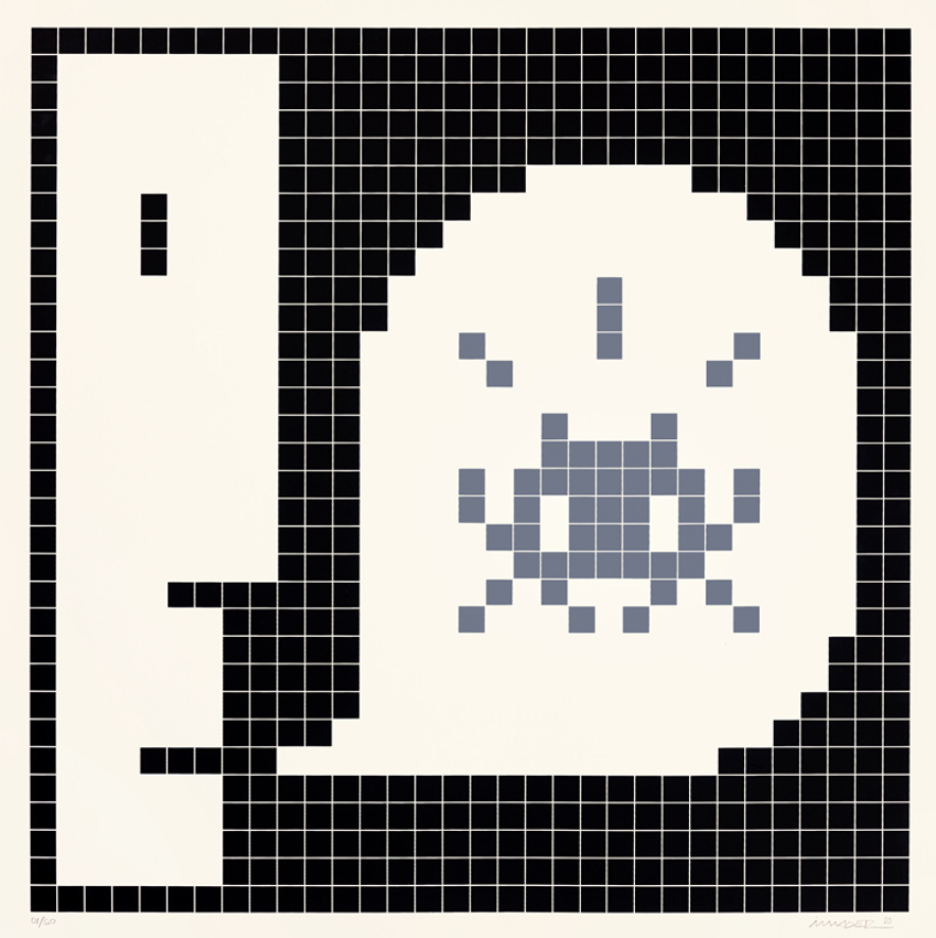 Invader - Alert : System Infected (Grey)