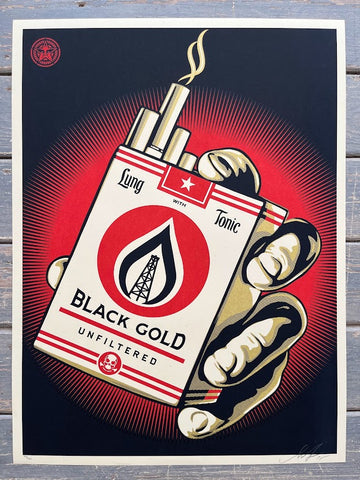 Shepard Fairey - Black Gold