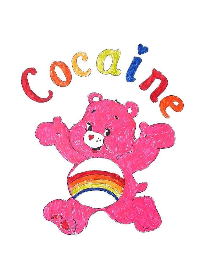Listen04 - Cocaine (Framed Original)