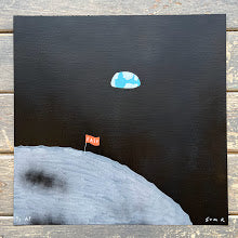 Euan Roberts - Easy Moon (Hand-Painted Multiple) (Artist Proof)