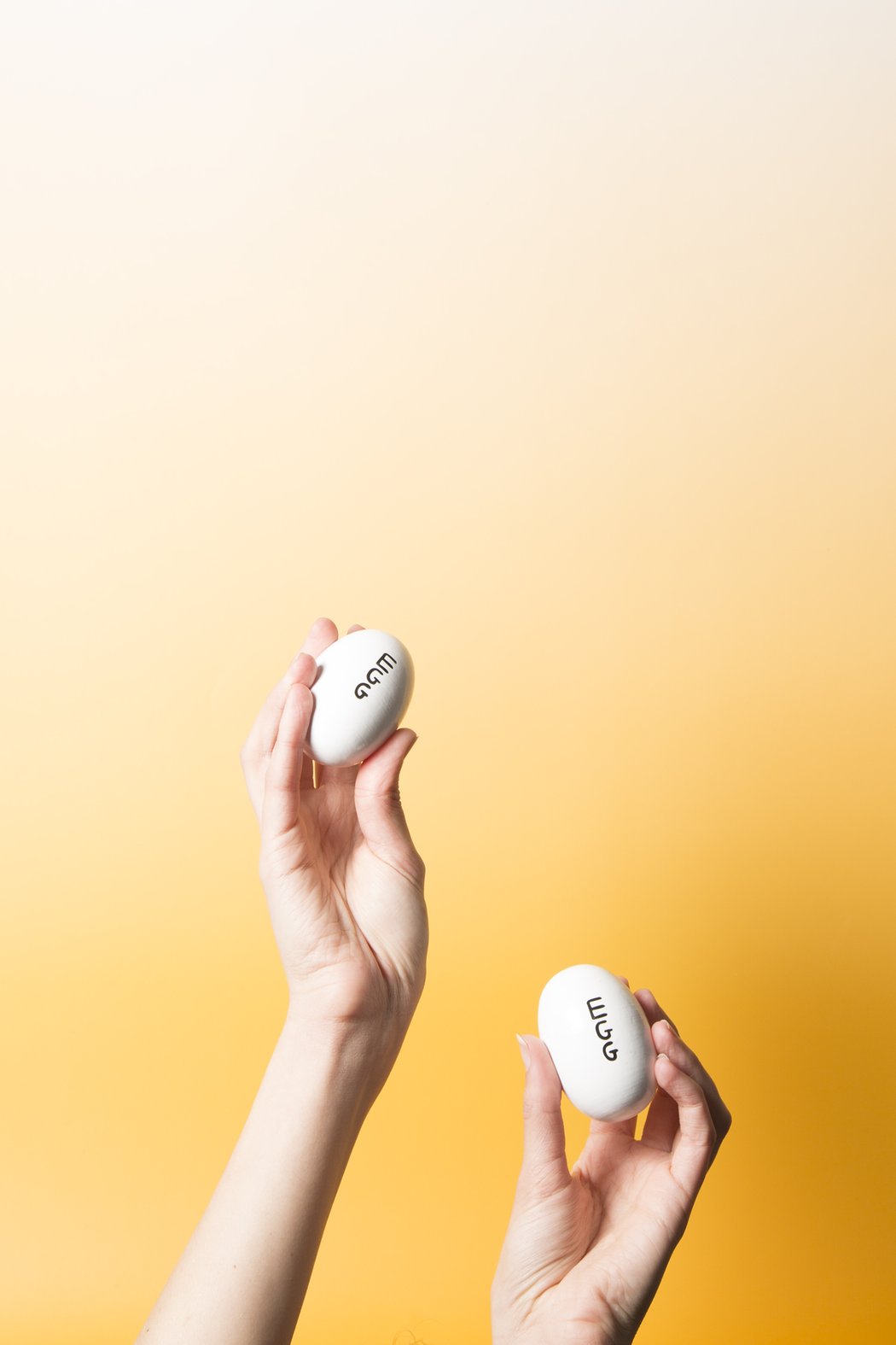 David Shrigley - Egg-shaped Maracas