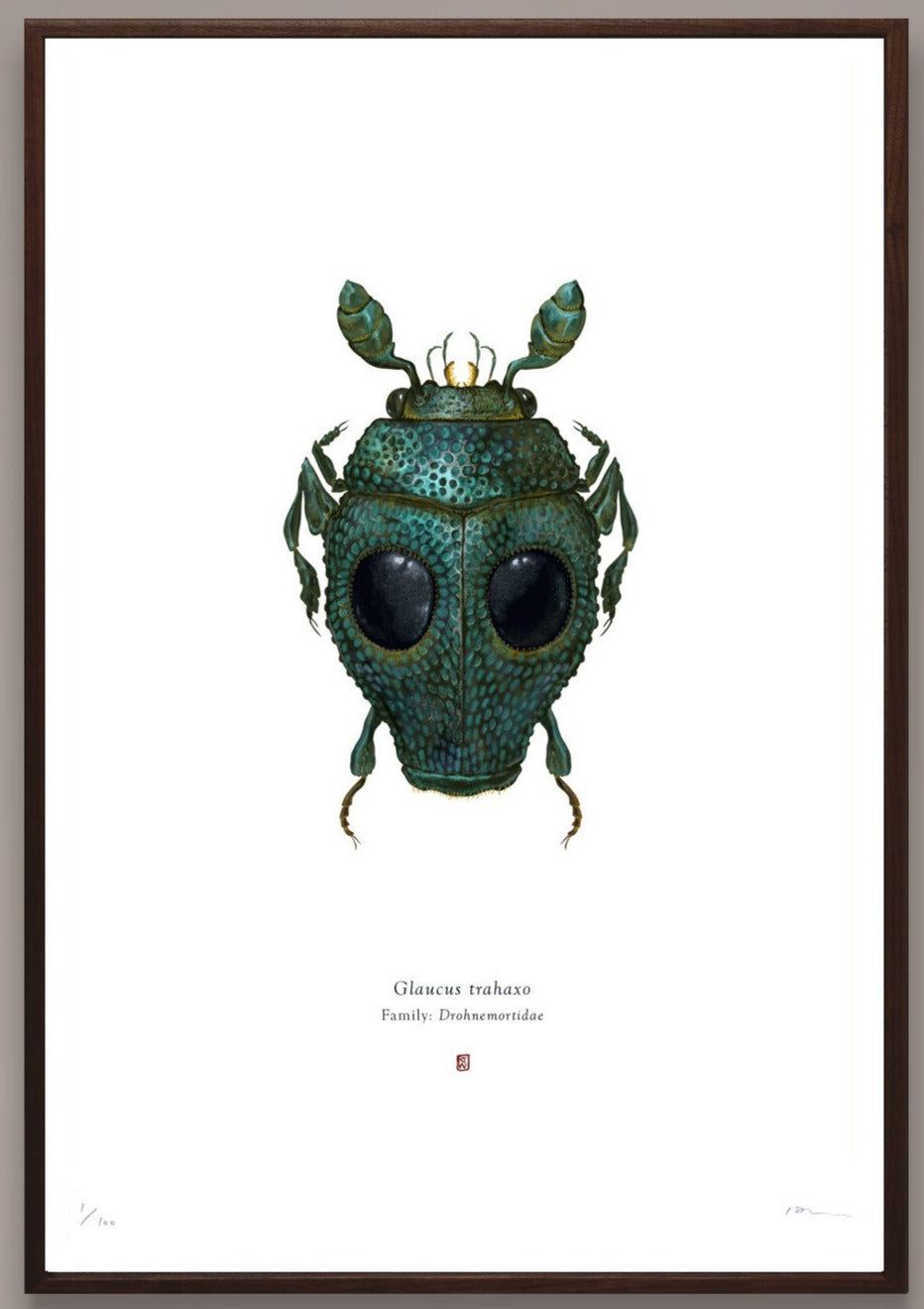 Richard Wilkinson - Glaucus Trahaxo (Greedo) - (Star Wars Insects - A2 Print)
