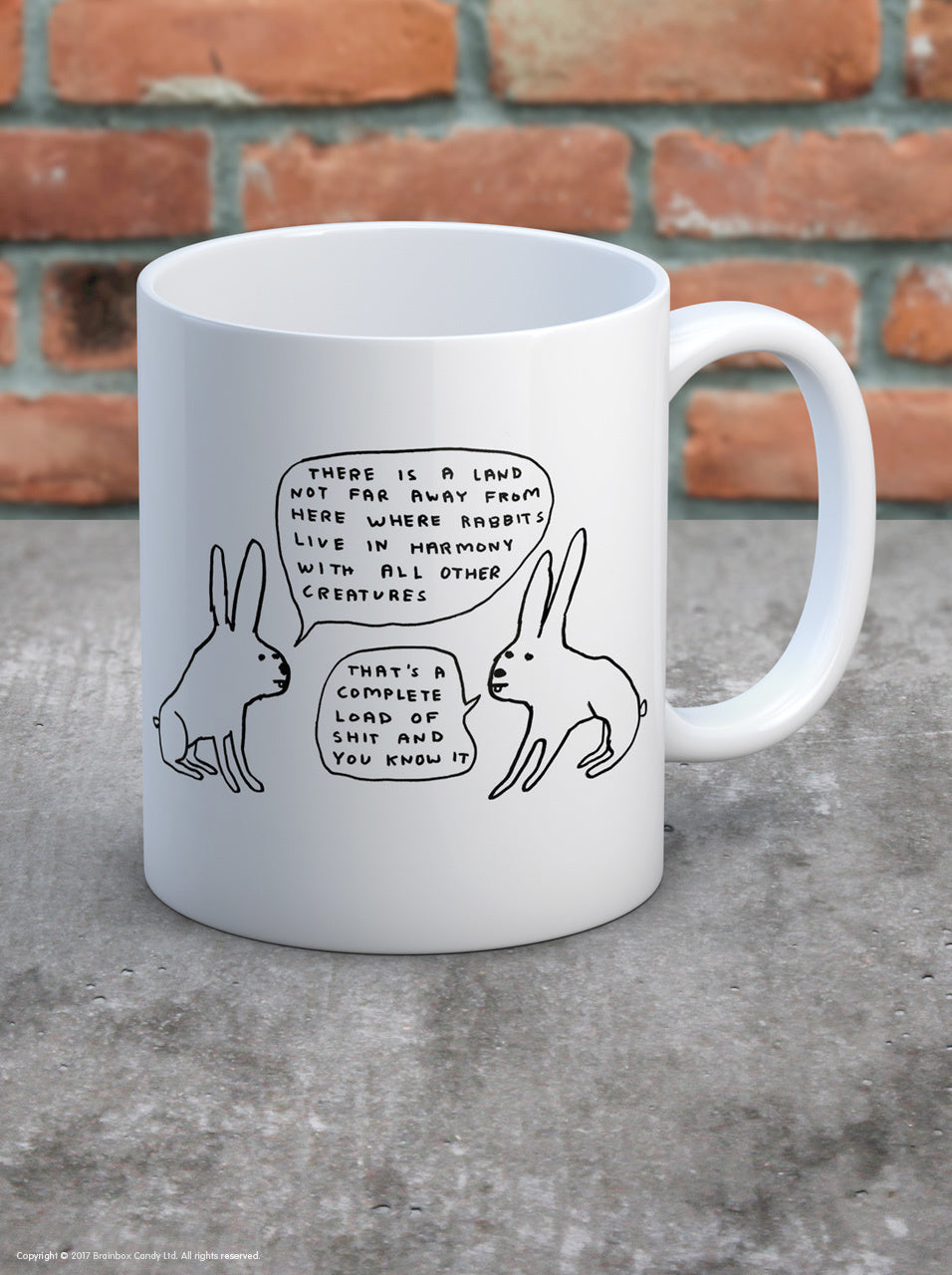 David Shrigley - Mug (Many Different Designs)