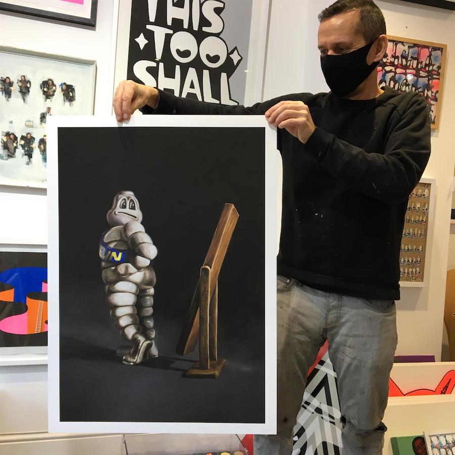 Simon Shepherd - Man In The Mirror (Print)