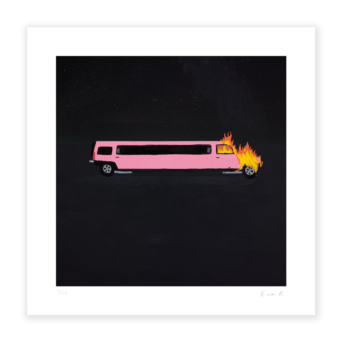 Euan Roberts - Joyride - Signed Print