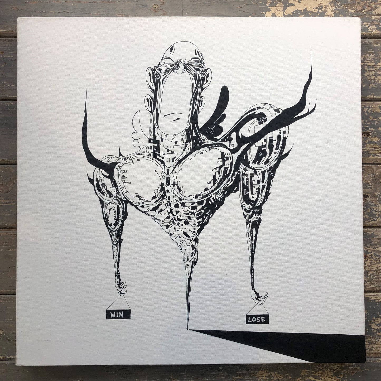 Laser 3.14 - God's Flight (Diptych)
