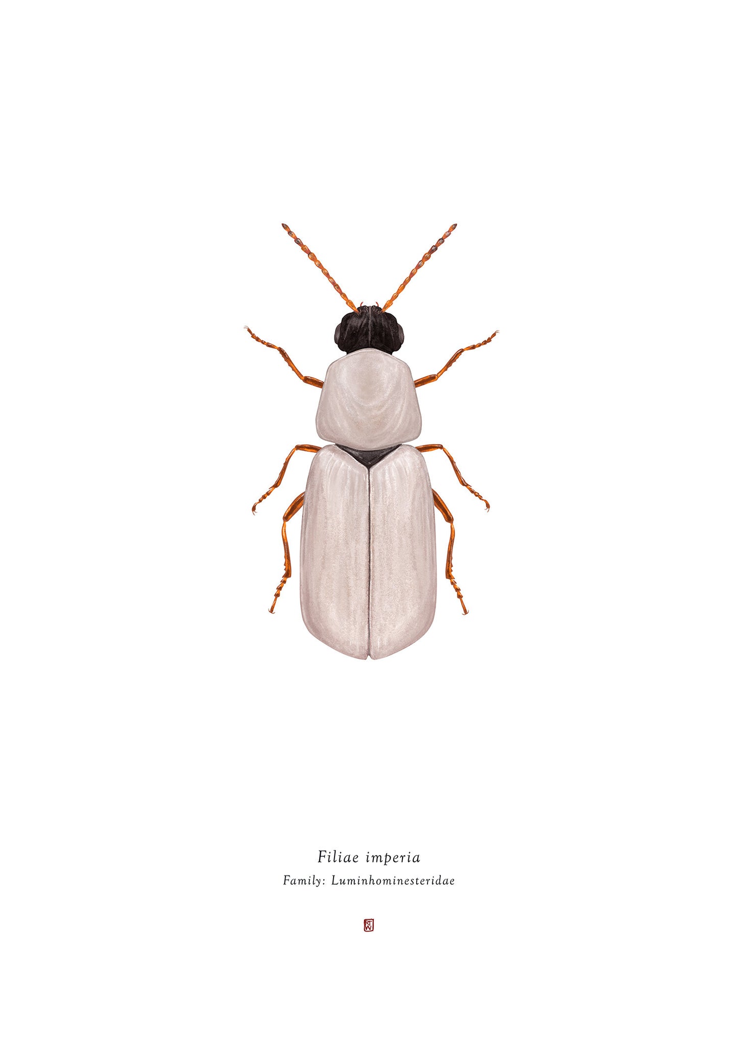 Richard Wilkinson - Filiae Imperia (Princess Leia) - (Star Wars Insects - A2 Print)