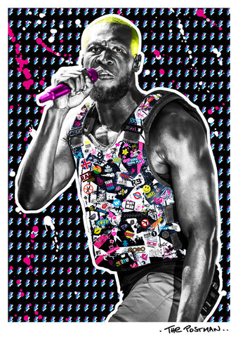 The Postman - Stormzy Signed Print