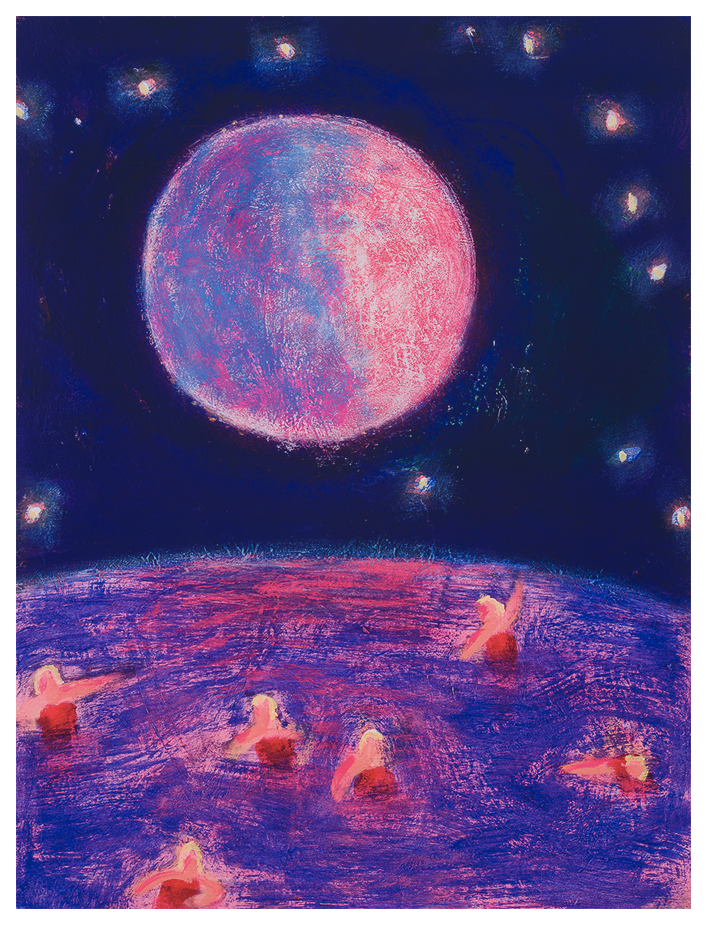 Katherine Bradford - Swim Team Outerspace
