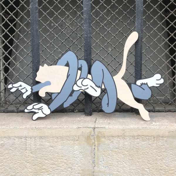 Ermsy - Take It Easy Sport - Puma - Grey - Signed Screen Print