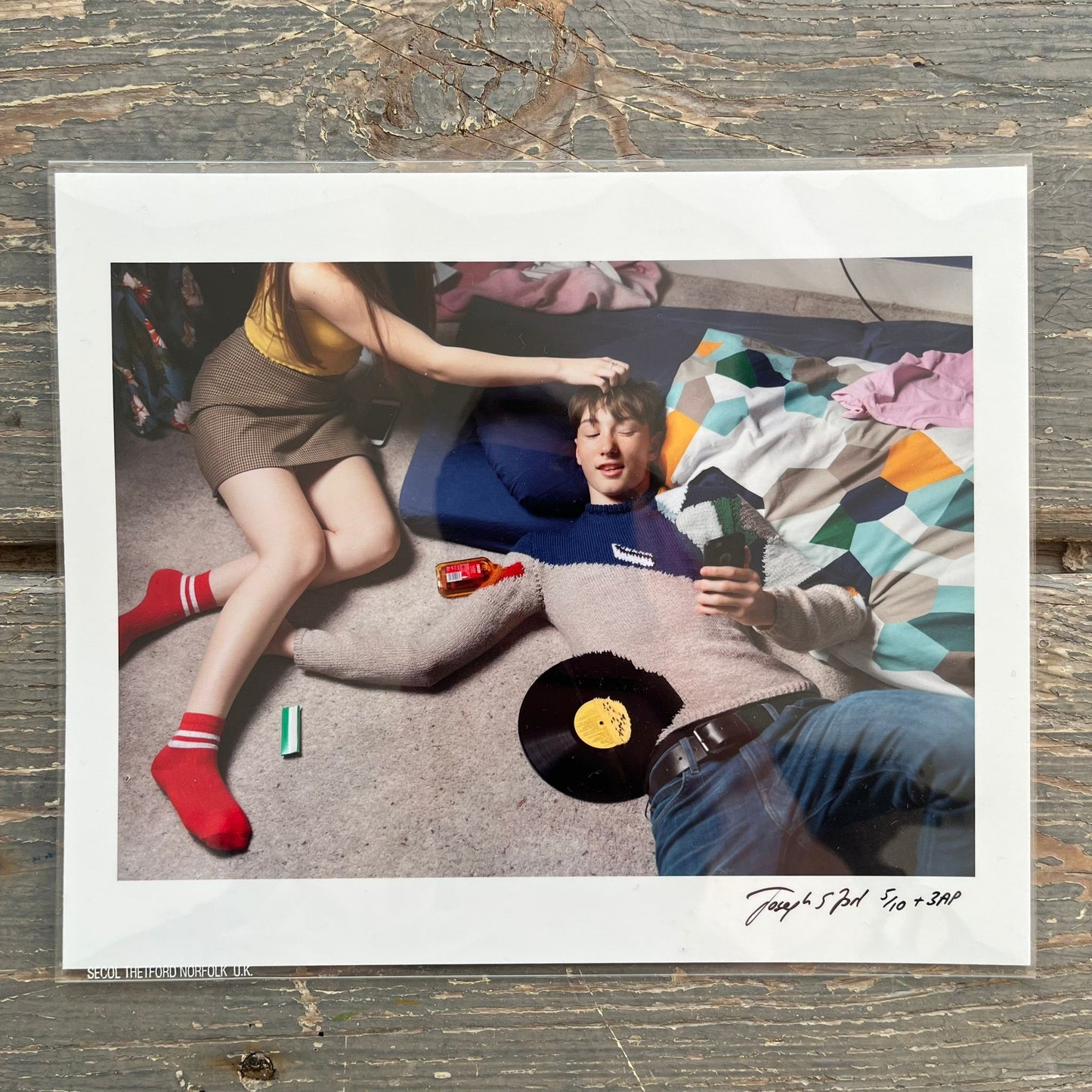 Joseph Ford - Signed Invisible Jumpers Book (With Signed 'Knitted Teen Room' Print)