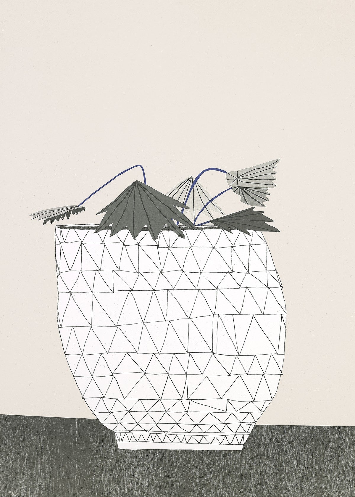 Jonas Wood - Untitled (2009)