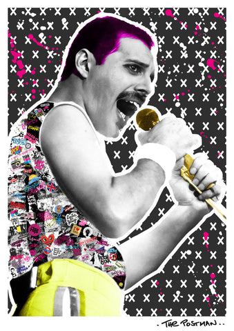 The Postman - Freddie  (A3 Hand-Finished Print)