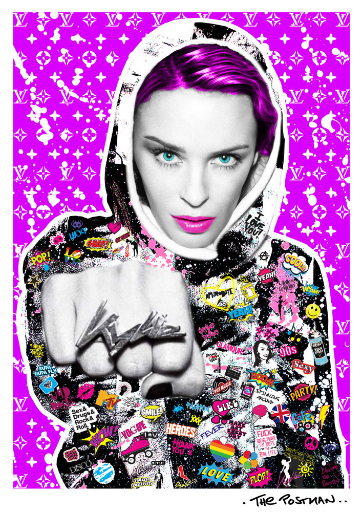 The Postman - Kylie (A3 Hand-Finished Print)