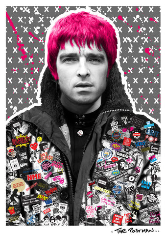 The Postman -  Noel (A3 Hand-Finished Print)