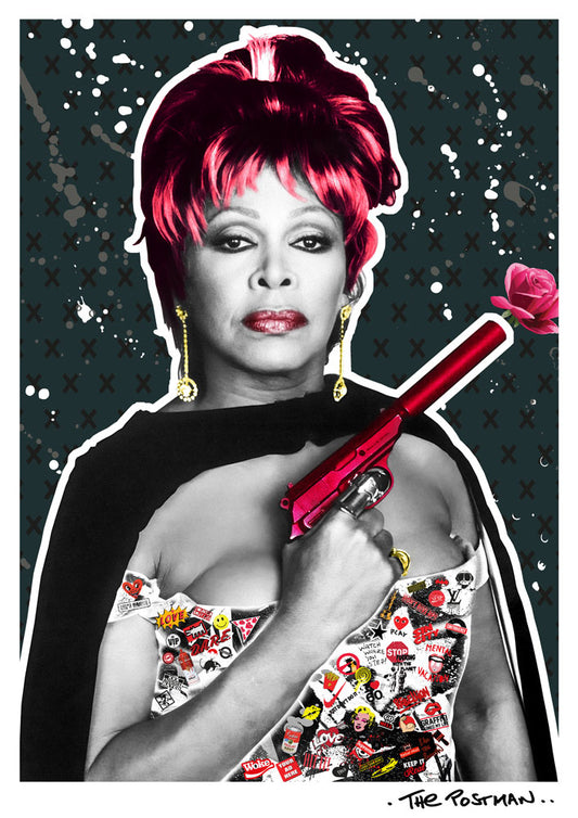The Postman - Tina (A3 Hand-Finished Print)