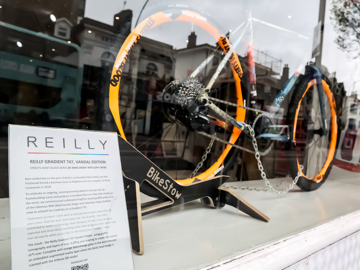 Aroe x Reilly Cycles - T47 Vandal Edition 'Streets Want Blood' Gravel Bike