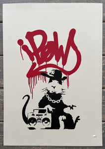 Banksy - Gangsta Rat (Unsigned)