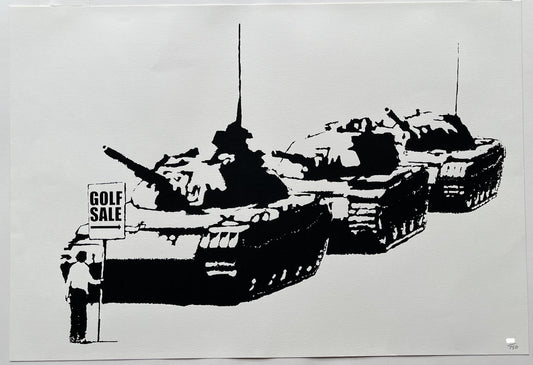 Banksy - Golf Sale Unsigned Screenprint