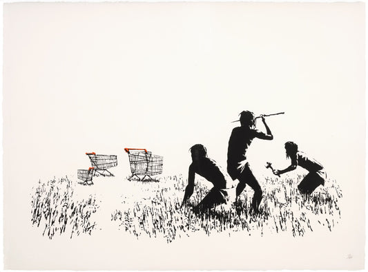Banksy - Trolley Hunters / Trolleys