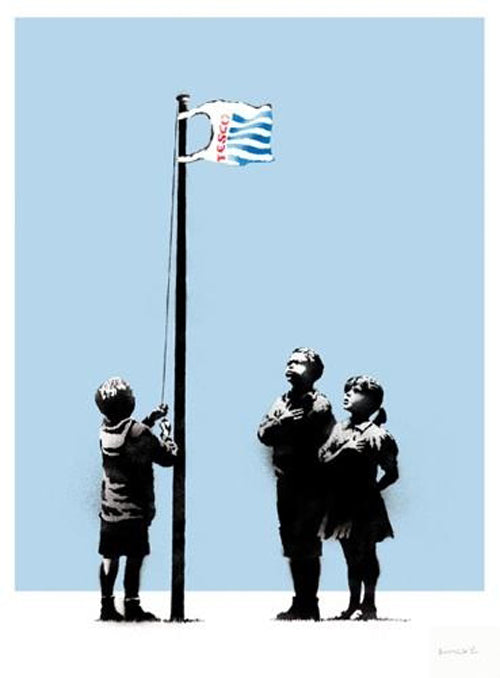 Banksy - Very Little Helps (Signed)