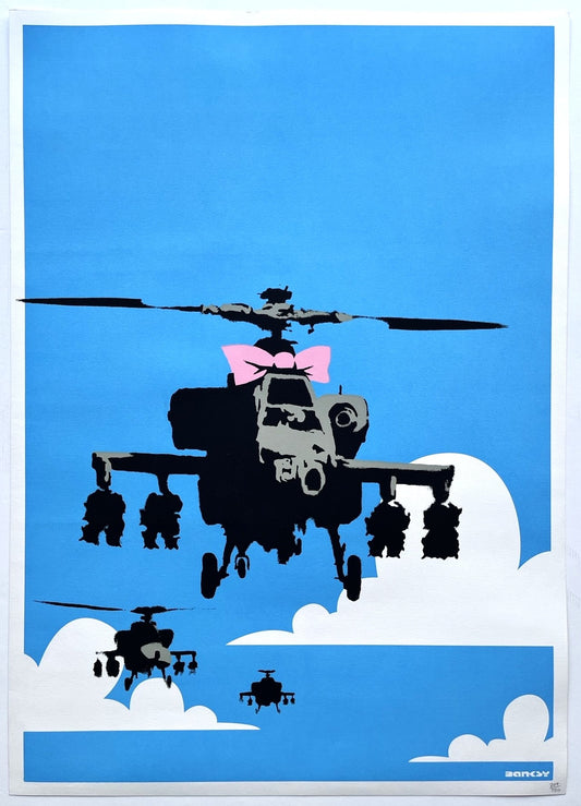 Banksy Happy Choppers Unsigned