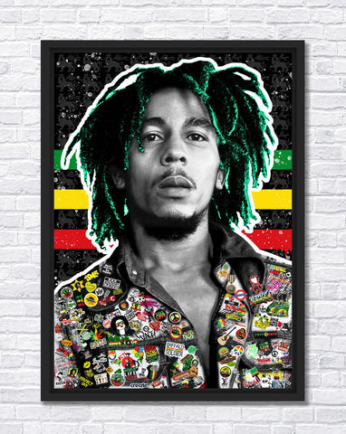 The Postman - Bob Marley (Acrylic Edition)