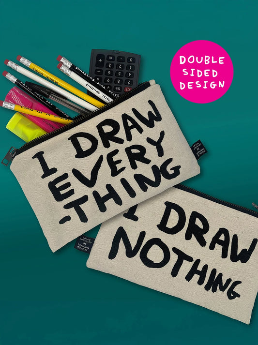 David Shrigley - I Draw Everything Pencil Case