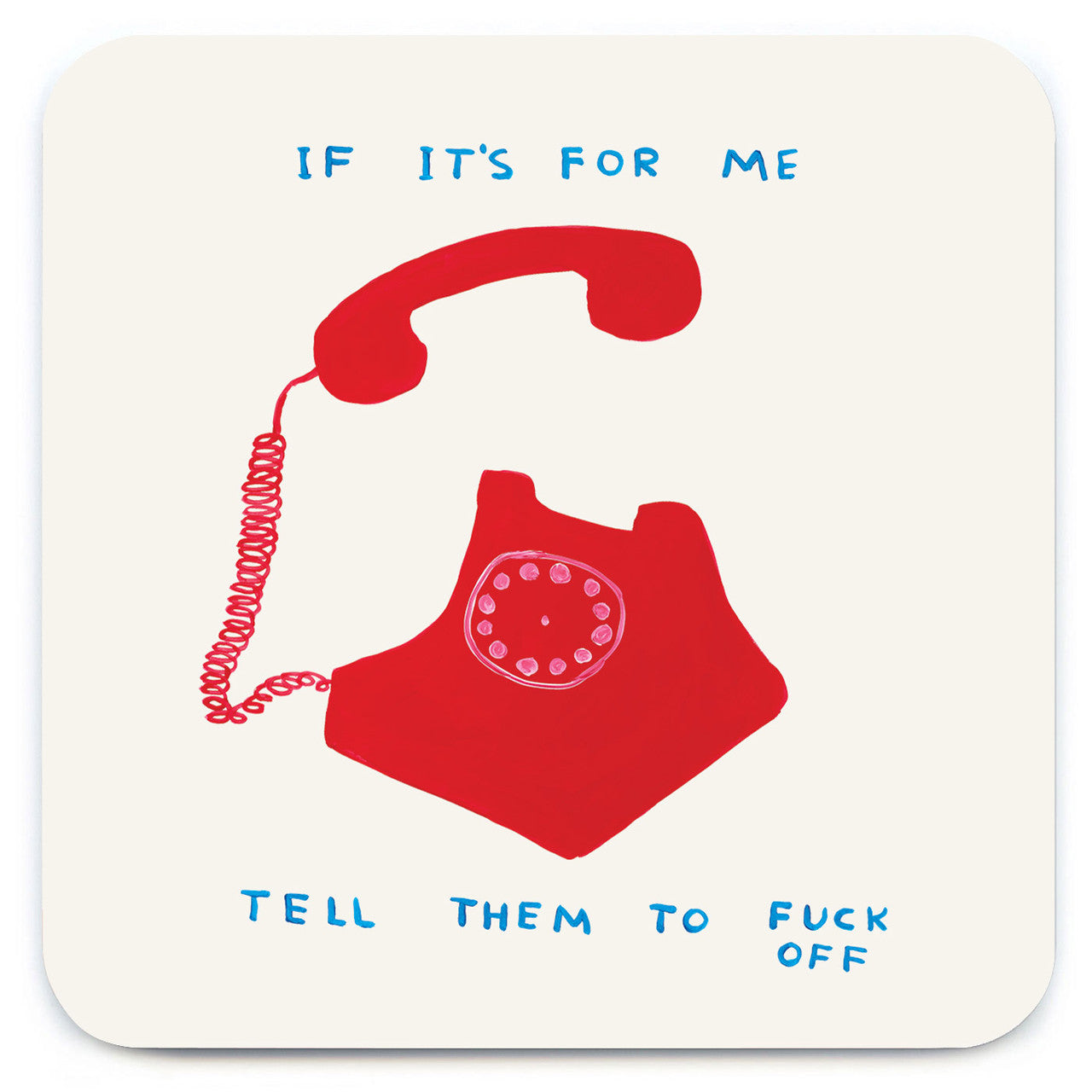 David Shrigley - Coasters (View For Choices!)