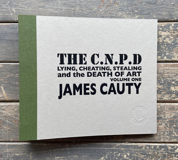 Jimmy Cauty - C.N.P.D - Print Binder Deat Of Art  - James Cauty KLF Signed Print