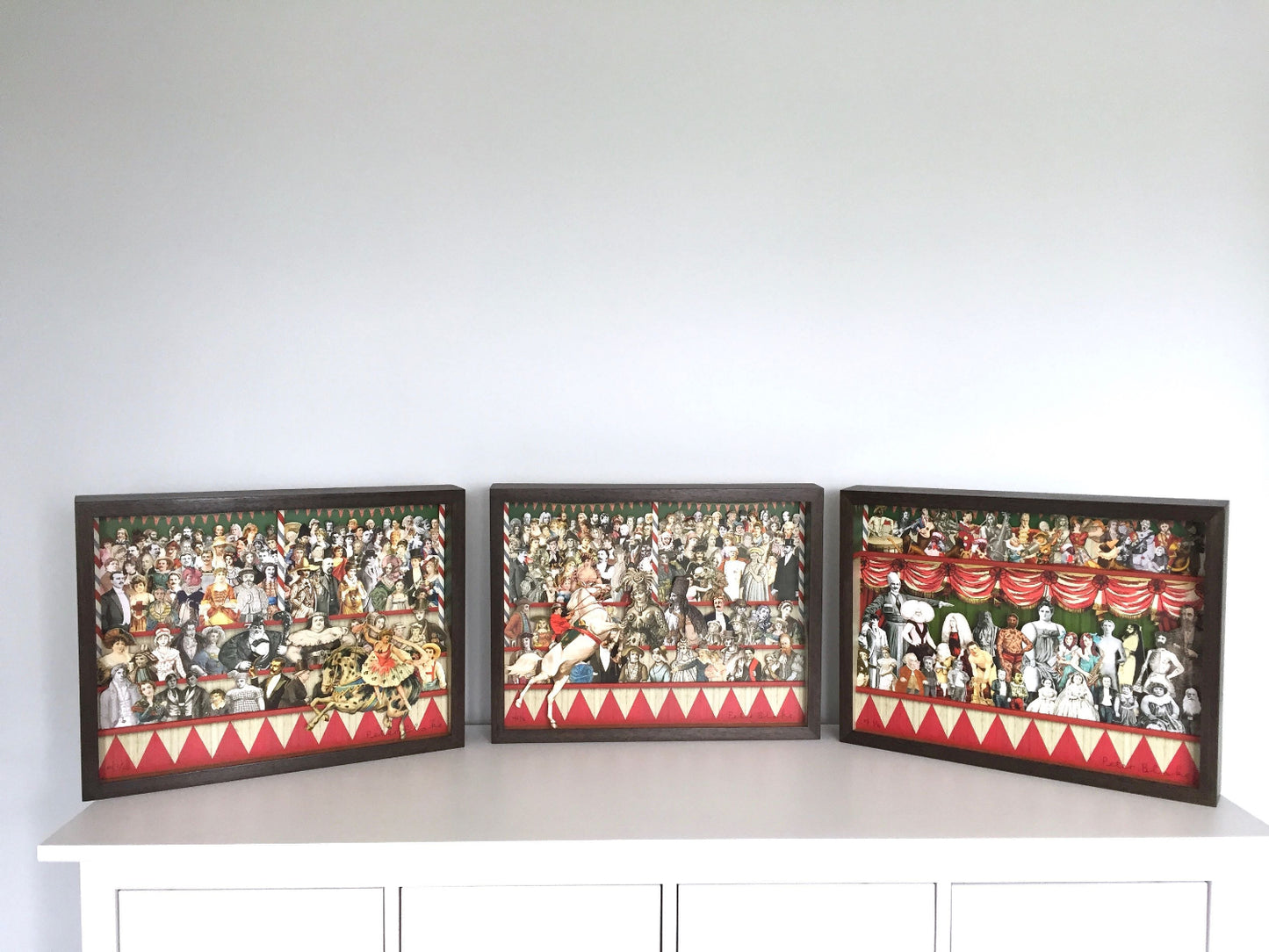 Sir Peter Blake - 3D Circus (Set Of 3)