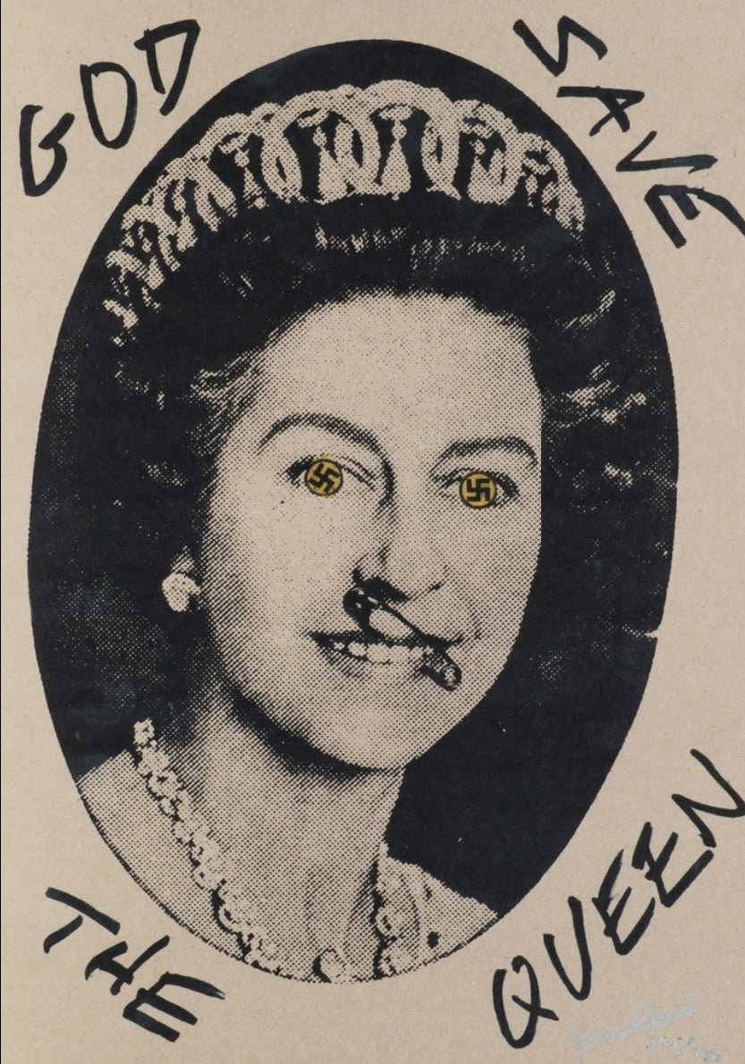 Jamie Reid - God Save The Queen (Swastika Eyes)