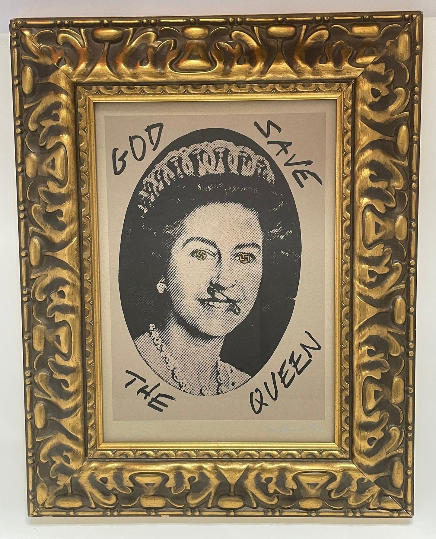 Jamie Reid - God Save The Queen (Swastika Eyes)