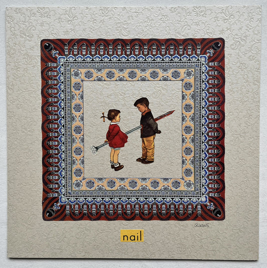 Maria Rivans - Alternative ABC (Nail) (Original Collage)