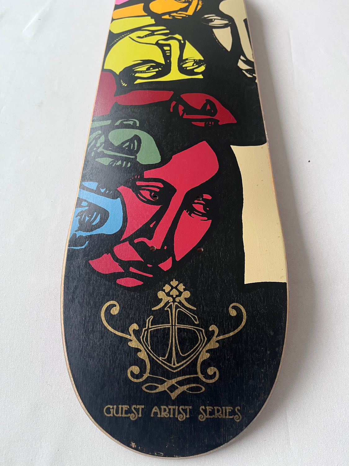 Labrona -  Multi-Coloured Heads Skate Deck (Signed and Numbered)