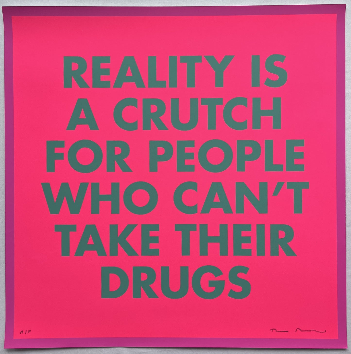 Tim Fishlock - Crutch (Pink)