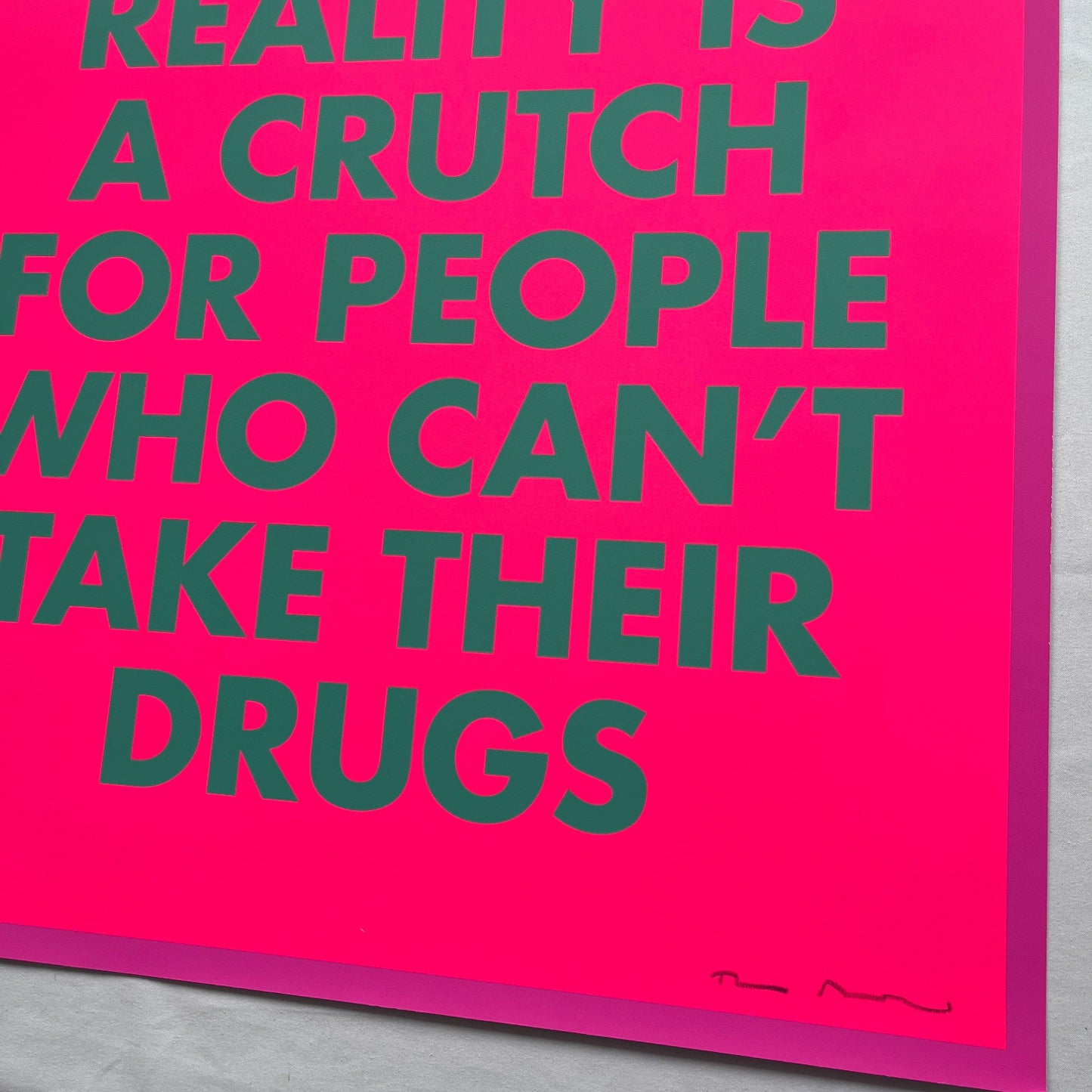 Tim Fishlock - Crutch (Pink)