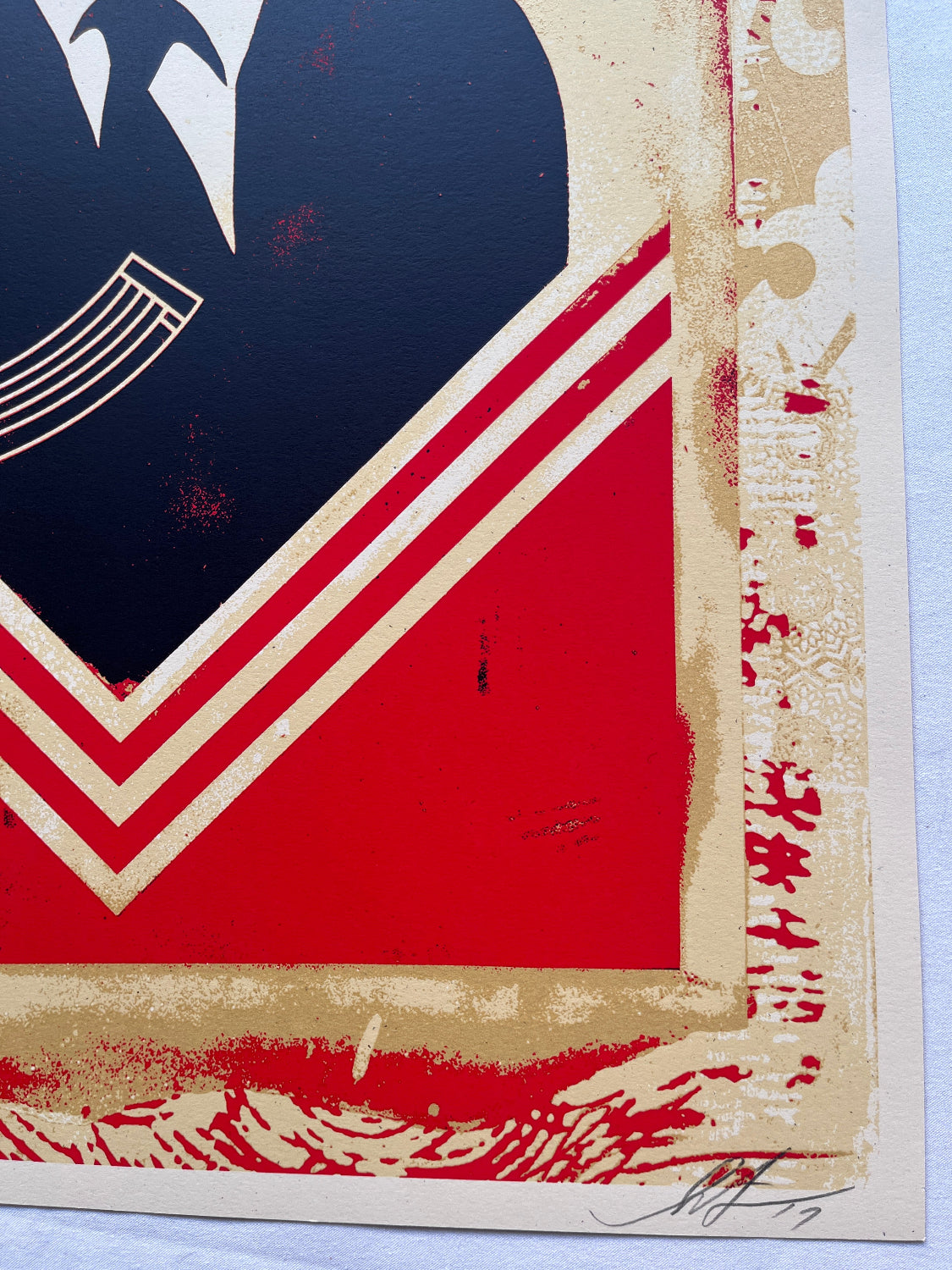 Shepard Fairey - Peace Guard 2 Stencil (Lisbon)