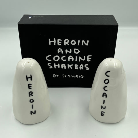 David Shrigley - Salt & Pepper Shakers