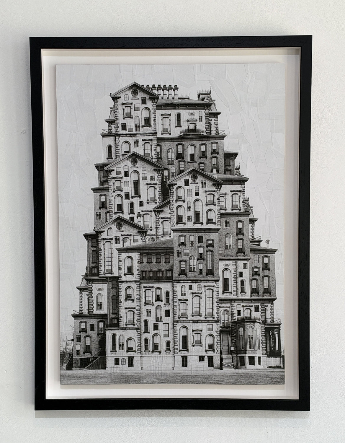 Lola Dupré - The David Davis Mansion (XL Original Collage)
