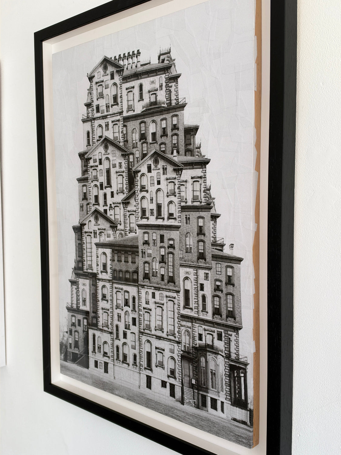 Lola Dupré - The David Davis Mansion (XL Original Collage)