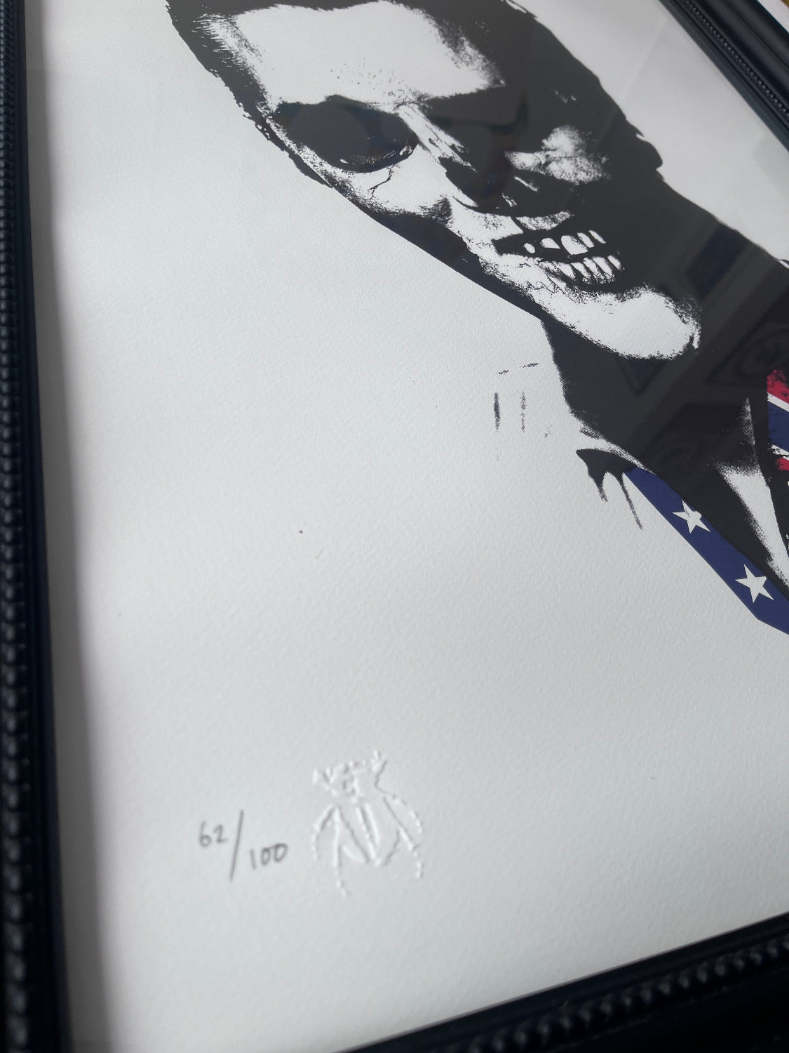 Paul Insect - Dead Elvis (Signed & Framed)