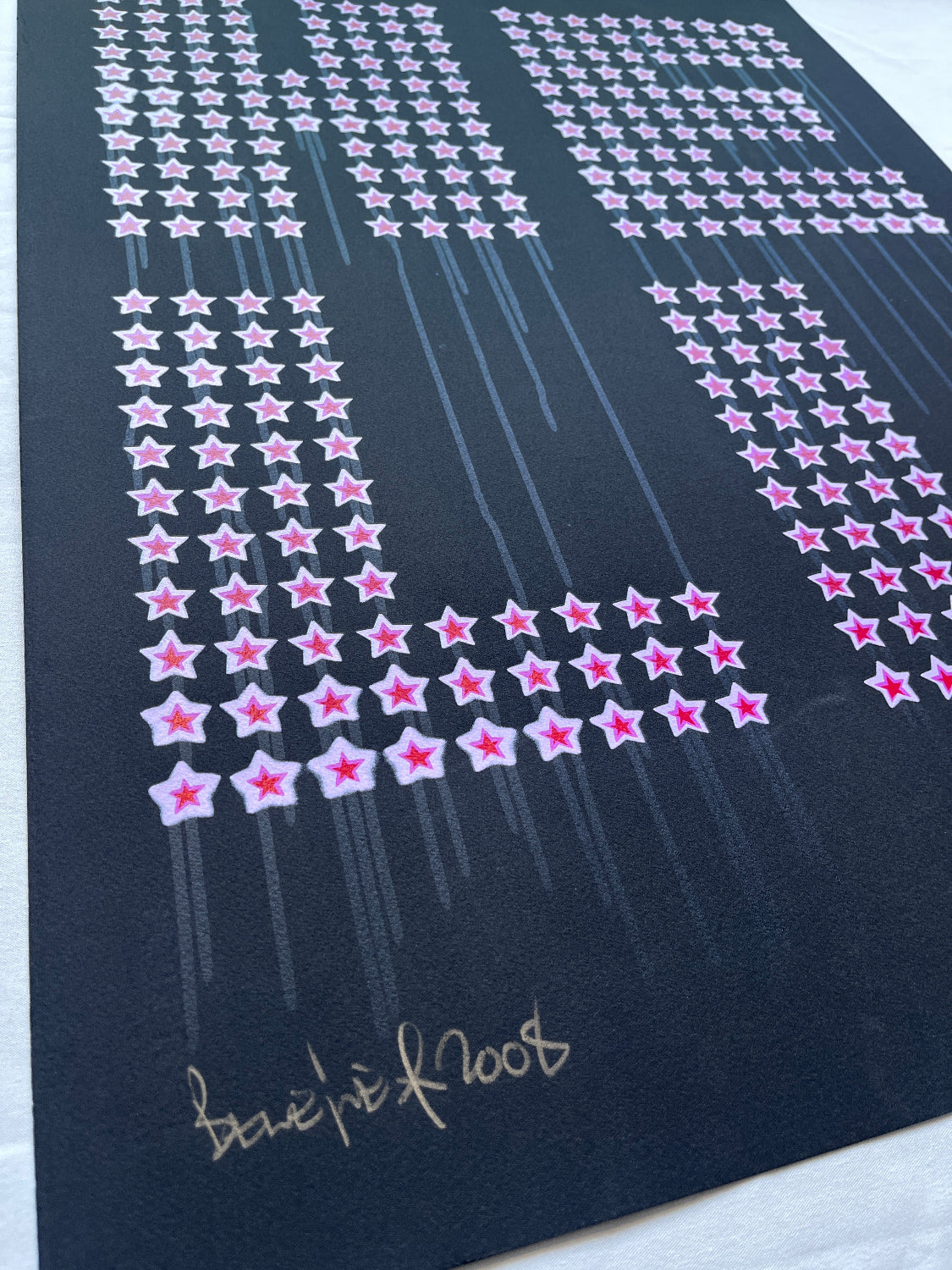 Ben Eine - Hell (Pink)