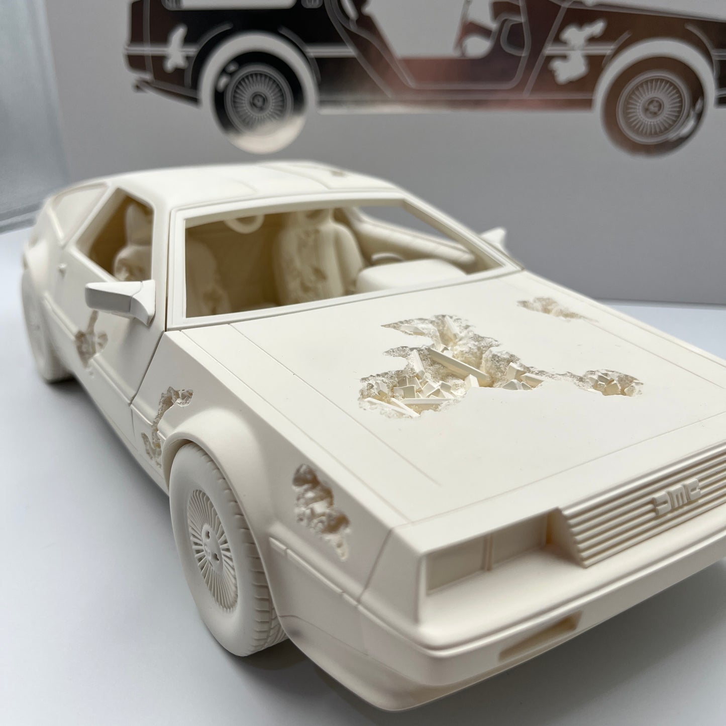 Daniel Arsham - Eroded DeLorean