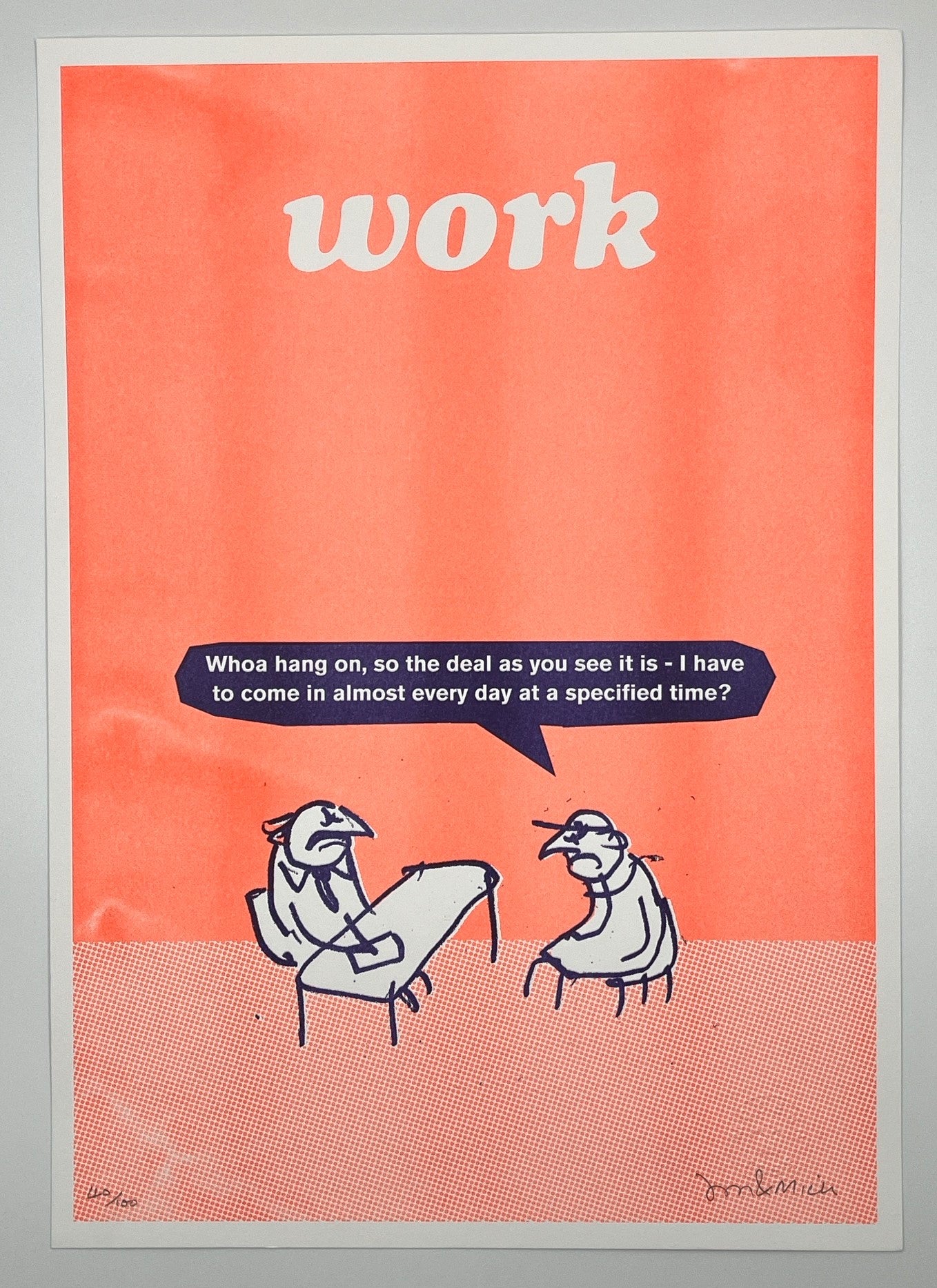 Modern Toss - Work (Specified Time)