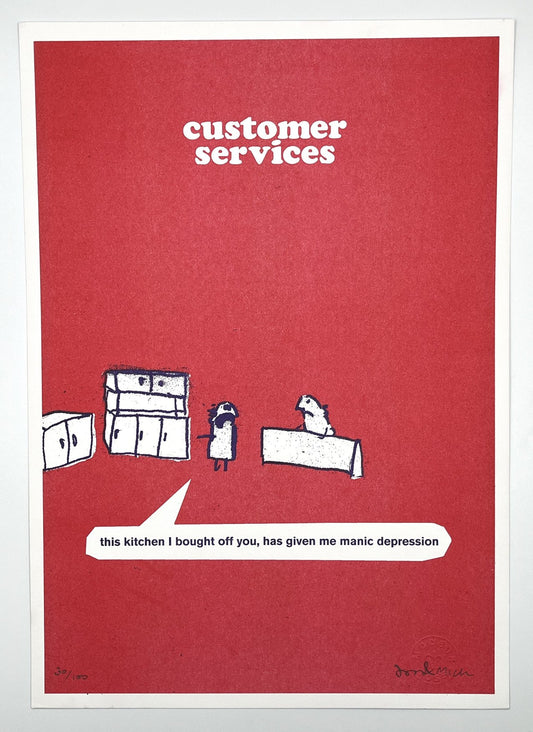 Modern Toss - Kitchen Risograph