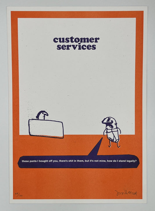 Modern Toss Risograph - Pants